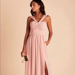 Birdy grey Grace convertible bridesmaid dress in dusty rose.